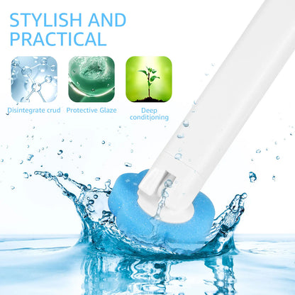 Toilet Brush Kit with Disposable Replacement Heads