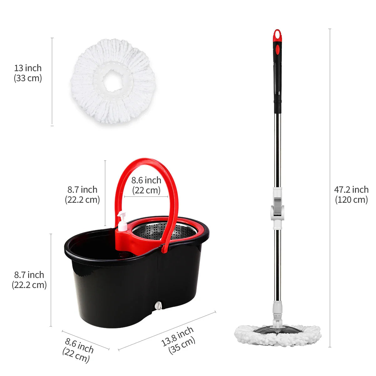 QuickSpin Mop Set