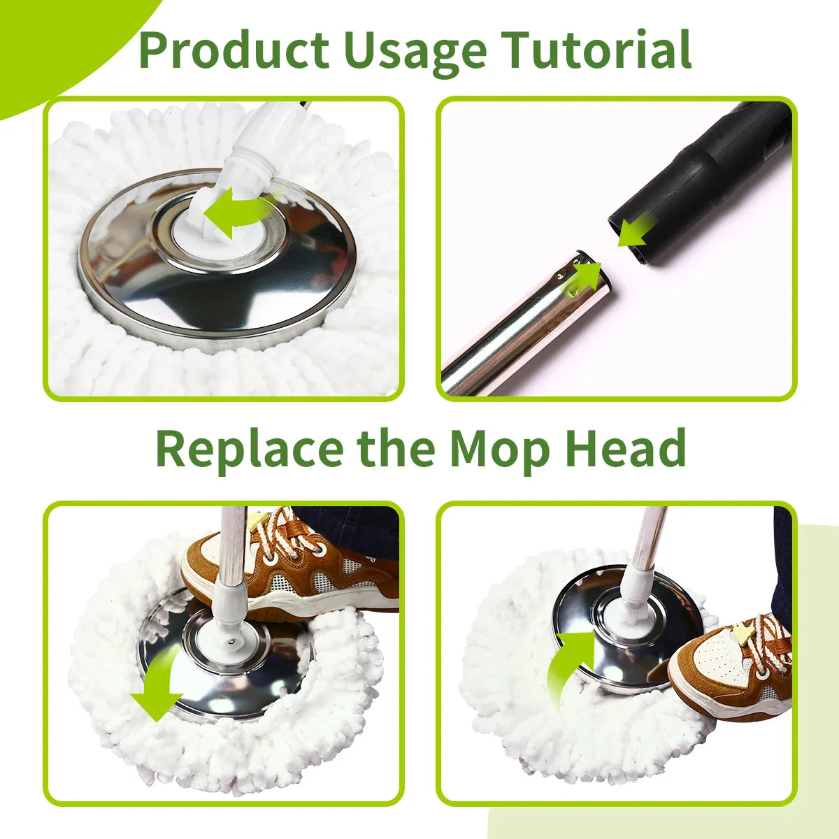 QuickSpin Mop Set
